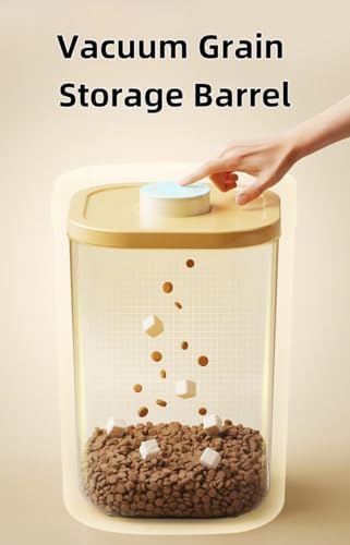 Wcxixo Vacuum Pet Food Storage Container, Small