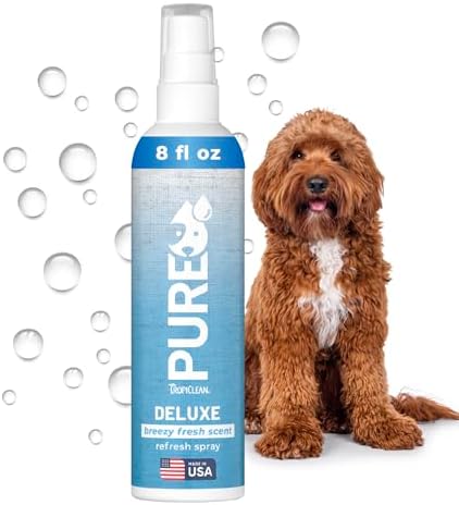 TropiClean Pure 2-in-1 Dog Perfume, Breezy Fresh Scent, 8oz