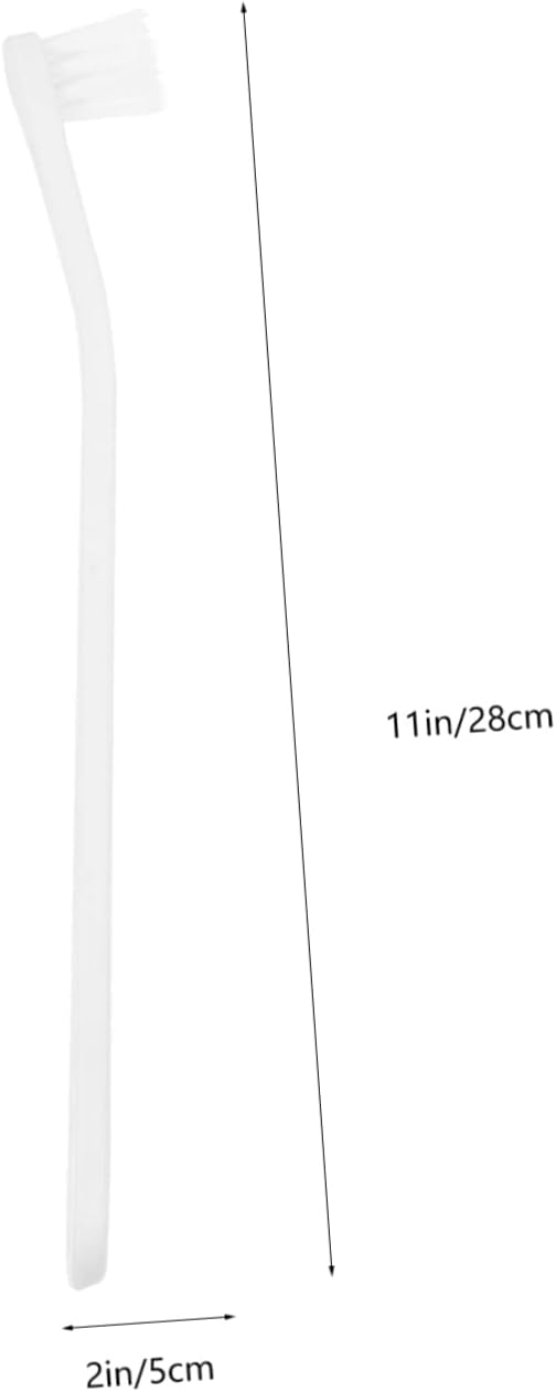 GANAZONO 2pcs Home Pet Toothbrushes Cat Dog Soft Bristle Toothbrush Fine Workmanship
