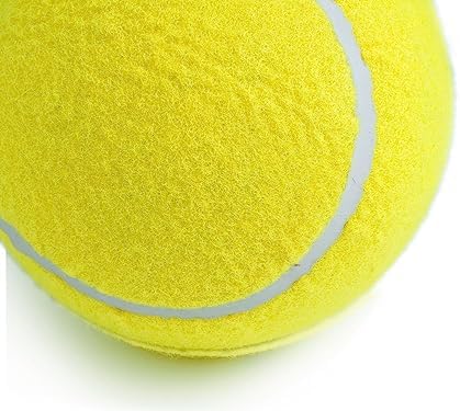 Petface Mini Super Tennis Balls for Dogs, 4.8 cm (Pack of 5) | Multipack of 5, Squeaker Toy, Durable & Safe, Indoor/Outdoor Use, Non-Toxic Materials