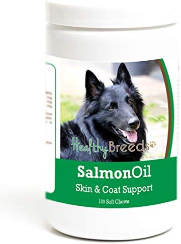 Healthy Breeds Belgian Sheepdog Salmon Oil Soft Chews 120 Count