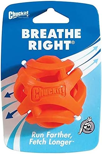 Chuckit! (2 Pack Breathe Right Fetch Ball (Medium)
