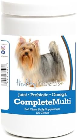 Healthy Breeds Yorkshire Terrier All in One Multivitamin Soft Chew 120 Count