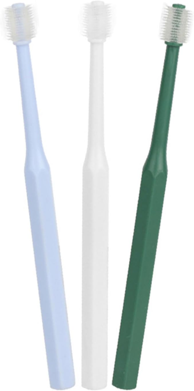 Small Pet Toothbrush for Dogs & Cats, Soft Bristle Training Toothbrush for Gentle Teeth Care Kit