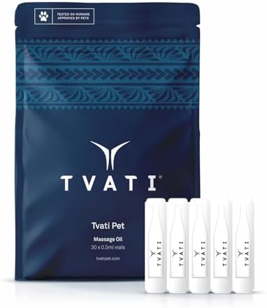 TVATI Pet Topical Daily Mobility Formula for Dogs and Cats, 30 Doses