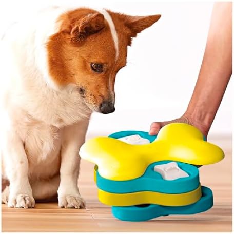 Interactive Dog and Cat Games Treat Hiding Challenge, 11 Inch | Tornado Game, Mental Stimulation, Rewards