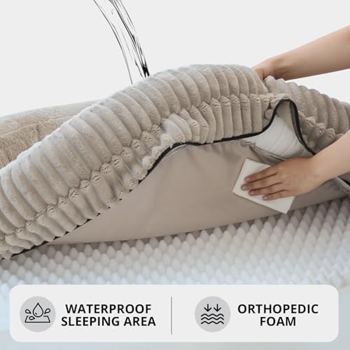 BALANCE Calming Donut Dog Bed, 30", Medium