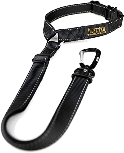 Mighty Paw Dog Seat Belt for Car - Headrest, Small/Medium/Large Dogs
