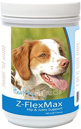 Healthy Breeds Brittany Z-Flex Max Dog Hip and Joint Support 180 Count