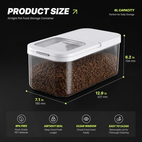 LivLab Mker Dog Food Storage Container 10 Lbs, 10 Lbs