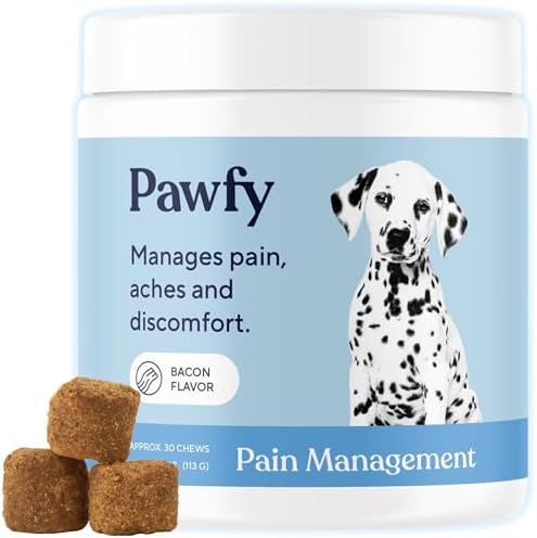 Pawfy Hip & Joint Supplement for Dogs - Omega 3 for All Breeds & Sizes