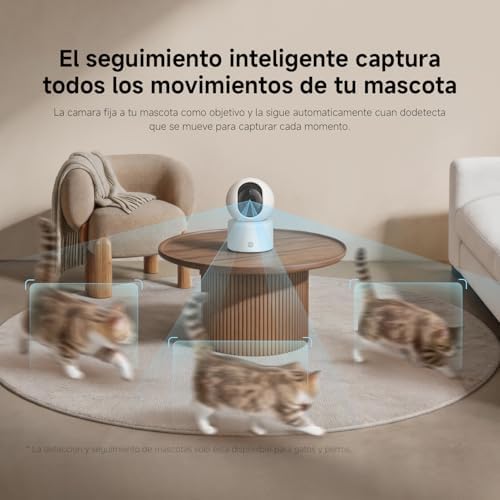 XIAOMI Smart Camera C201, 1080p Indoor Security Camera with Physical Lens Shielding, 360° Panoramic View, AI Human & Pet Detection, Full-Color Night Vision, Wi-Fi 6, Works with Google Assistant, 1pack