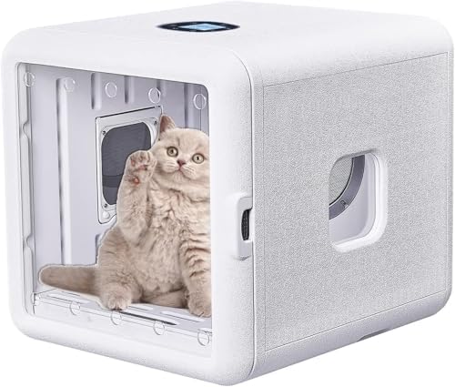 Automatic Pet Dryer Box ， Pet Dryer for Cats and Dogs Quick 360 Drying Hair Box
