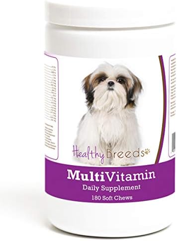 Healthy Breeds Shih Tzu Multivitamin Soft Chew for Dogs 180 Count