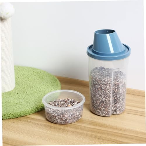 BESPORTBLE 4pcs Pet Food Storage Containers Airtight Cat Food Bucket Pantry Storage Container