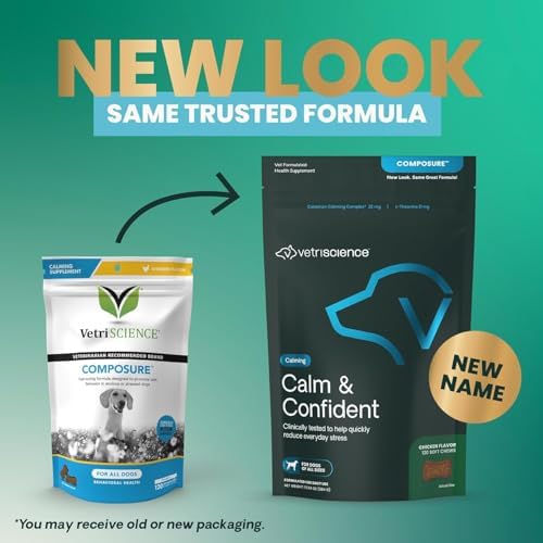 VetriScience Calm & Confident Chews, 120-Pack, 120 Count