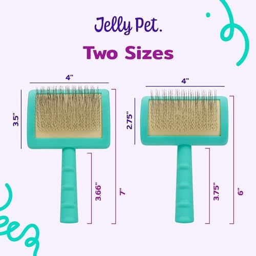 Jelly Pet Universal Slicker Brush for Dogs, Large