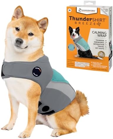 ThunderShirt Breeze for Dogs Calming Anxiety Vest, Medium, Medium
