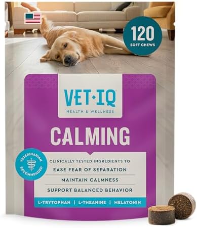 VetIQ Calming Support Chews for Dogs, 120-Pack, 120ct