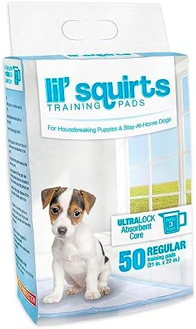 RUFFIN' IT Lil' Squirts Puppy Training Pads 50 Pk.