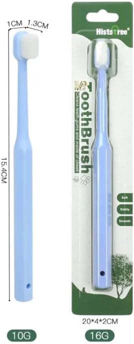 Pet Toothbrush Set, Suitable for Cats and Dogs, Includes one 360-degree no-Dead-Angle Toothbrush and one Ultra-Soft Bristle Toothbrush.