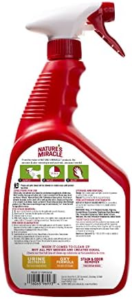 Nature’s Miracle Advanced Cat Stain & Odor Eliminator, Severe Mess, 32 oz