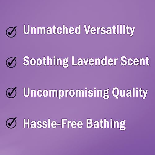 GreenFist Pet Shampoo Conditioner for Dogs & Cats Care Intense Cleaning Power Sooth Skin Made in USA (Lavender 1 Gallon)