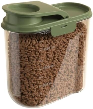 Pet Food Container 2L Airtight Anti-Moisture Dust-Proof