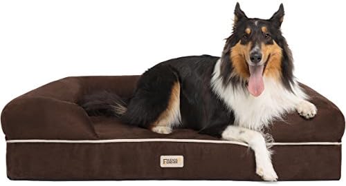 Friends Forever Chester Calming Orthopedic Dog Bed, X-Large, Cocoa Brown