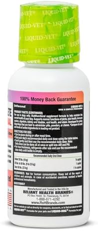 LIQUID-VET Total & Complete Dog Support - 10-in-1 (8 oz, Unflavored)