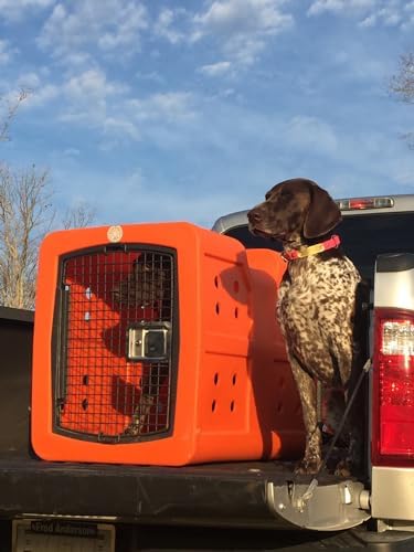 dakota283 Medium Kennel -Frame Door- Orange