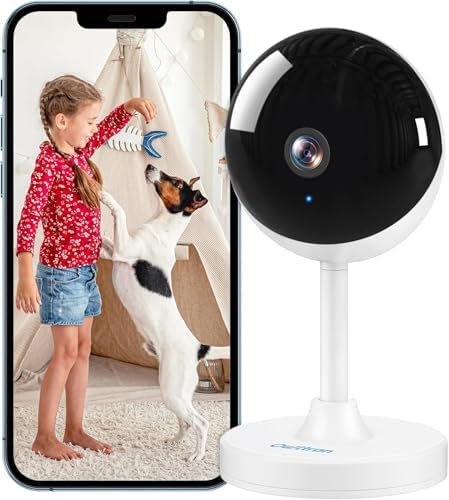 owltron Indoor Security Camera 2K, 2.4GHz WiFi Cameras for Home Security