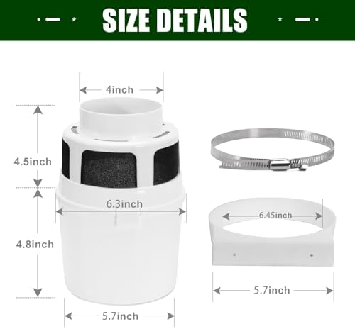 Upgraded Version - VIWINVELA 3 in 1 Indoor Dryer Vent Kit with White Dryer Vent Hose - Dryer Lint Catcher Water Filter Bucket - Dryer Lint Trap for Electric Dryer