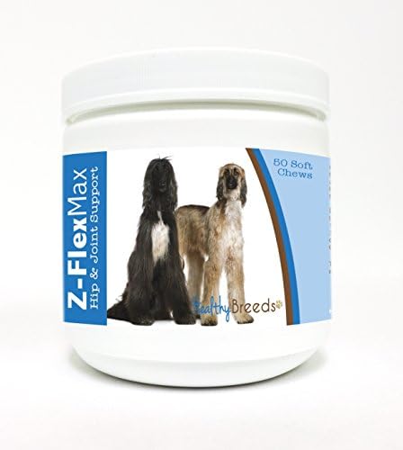 Healthy Breeds Afghan Hound Z-Flex Max Hip and Joint Soft Chews 50 Count