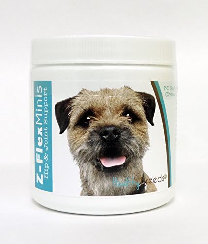 Healthy Breeds Border Terrier Z-Flex Minis Hip and Joint Support Soft Chews 60 Count