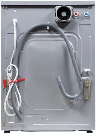Sekido All-in-One Washer Dryer VENTLESS/VENTED PET cycle 1.62cf/15lbs 110V (Silver)