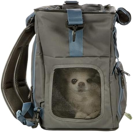 Sherpa Trek Tote 2-in-1 Pet Backpack & Tote, Gray, Medium