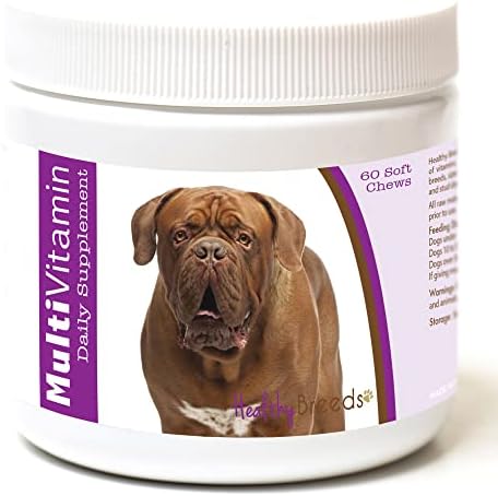 Healthy Breeds Dogue de Bordeaux Multi-Vitamin Soft Chews 60 Count
