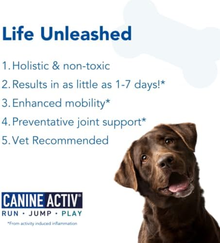 Mobility Support Capsules for Large Dogs, Supports Recovery and Promotes Healthy Joints and Muscles from Activity-Induced Discomfort, 90 Count