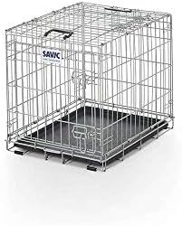SAVIC Pet Cage Folding 2-Door Dog Regidence M 24.0 inches (61 cm)