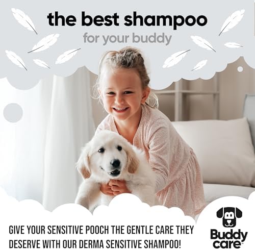 Buddycare Derma Sensitive Dog Shampoo with Aloe Vera and Pro Vitamin B5 (169.07oz)