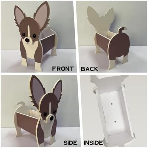 Shiba Inu Dog Planter Pots, Animal Shaped Flower Pot