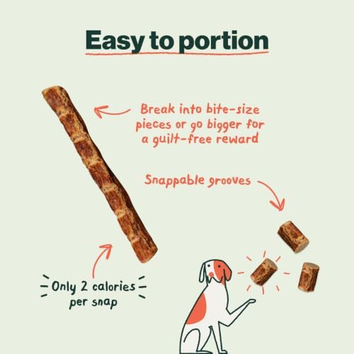 The Farmer's Dog Snap Sticks, Human Grade Dog Treats, Pork & Pear 8oz