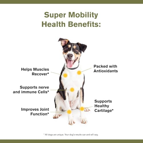 Badlands Ranch Super Mobility Joint Supplement for Dogs, 30 Scoops