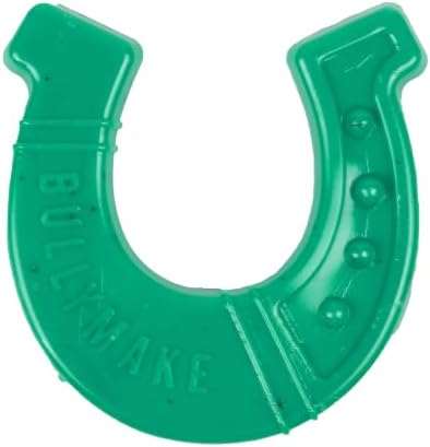 BULLYMAKE Tough Chew Horseshoe Dog Toy, Durable Nylon, Aggressive Chewers | Dog Chew Toy, Durable Nylon, Aggressive Chewers, Horseshoe Shape, Interactive Play, Power Chewers, Made in USA, Long Lasting