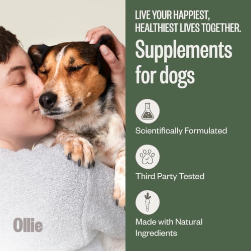 Ollie Belly Rubs Probiotic Dog Chews, Appx. 60 Count