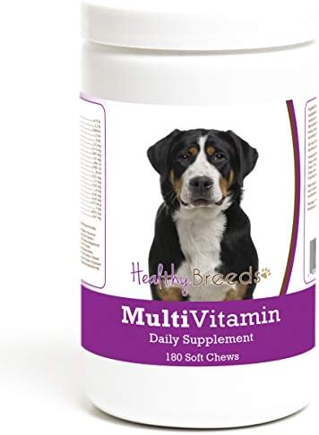 Healthy Breeds Greater Swiss Mountain Dog Multivitamin Soft Chew for Dogs 180 Count