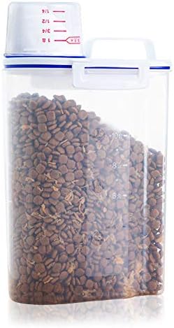 Rocutus Pet Food Storage Container, White