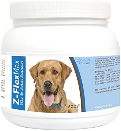 Healthy Breeds Labrador Retriever Z-Flex Max Hip & Joint Soft Chews 100 Count, One Size