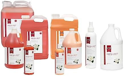 MPP Dog Grooming Pro Fresh Pet Shampoo Conditioner Cologne Mist or Waterless Shampoo (17 oz)